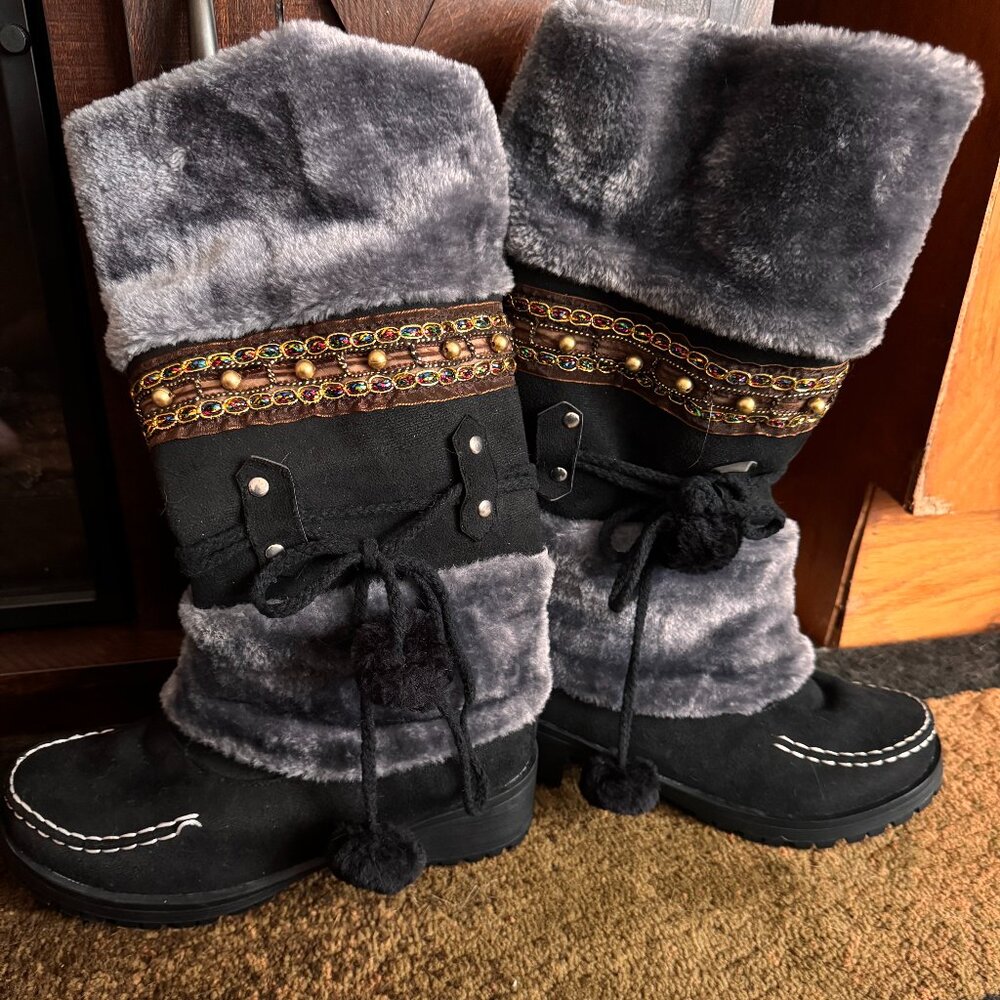 Dressy Knee High Boots - Never Worn